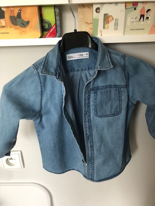 Koszula jeansowa zara