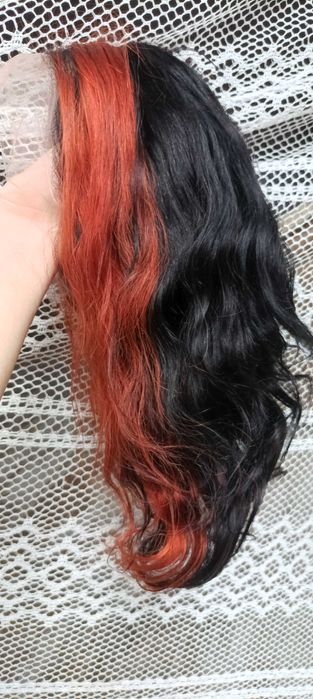 Peruka lace front włosy naturalne, ludzkie