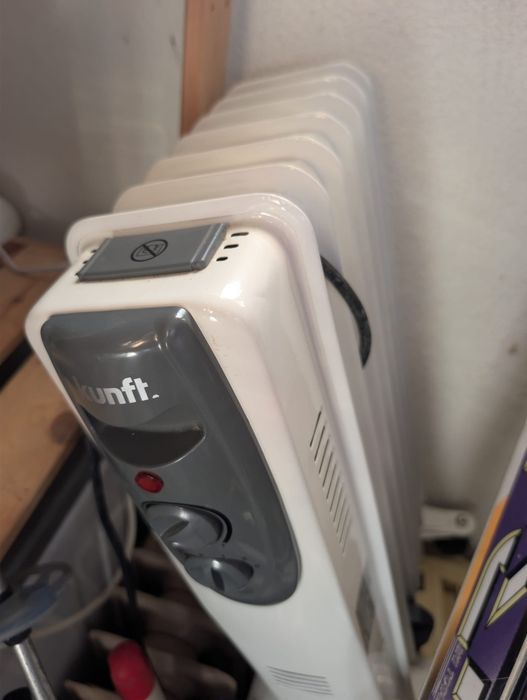 2 Aquecedores a Óleo Kunft 1500w