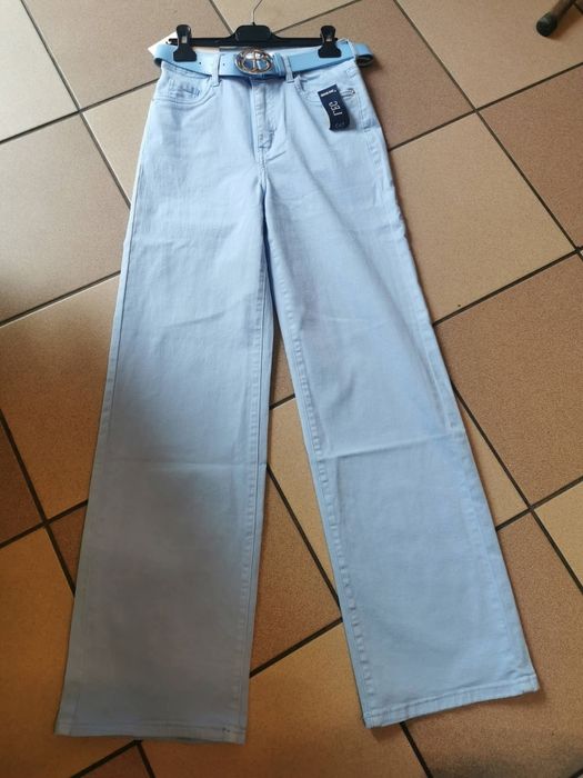 Jeansy damskie szerokie XS do XL