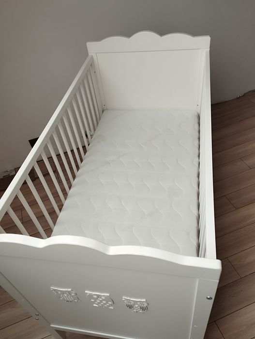 Łóżeczko niemowlęce Klupś sowy