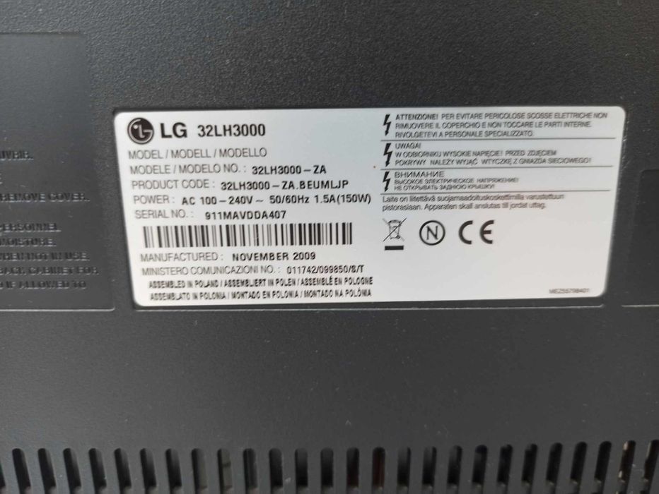 Telewizor LG 32" LH3000