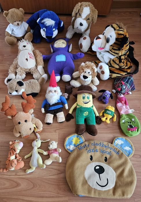 Pluszaki maskotki plecak książeczka