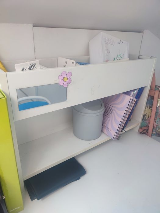 Secretária criança + módulo + cadeira