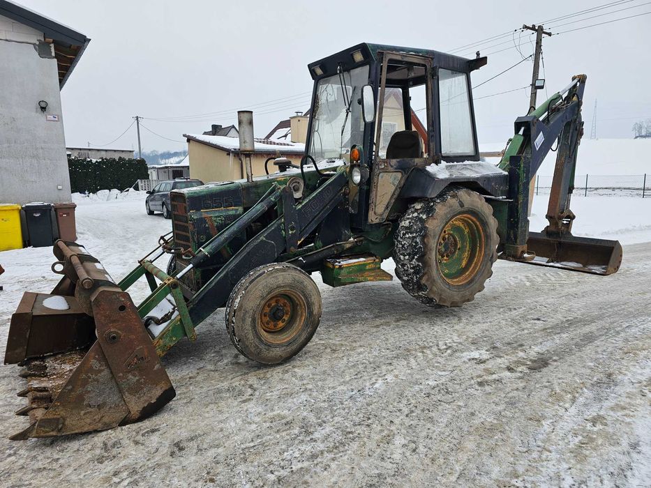 Koparko Ładowarka Ford 655 Dzielona Łyżka Teleskop