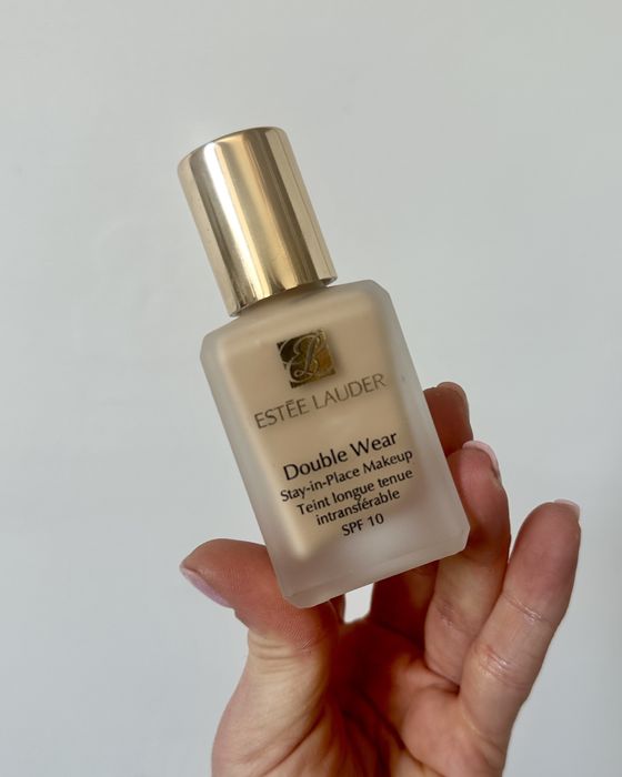 Podkład Estée Lauder Double Wear 1W1 Bone | NOWY (tylko sprawdzony kolor) + POMPKA i Pudełko 1W1 bone