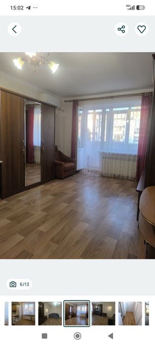 Продам 1 кімнатну квартиру  з автономним опаленням ж/м Тополя