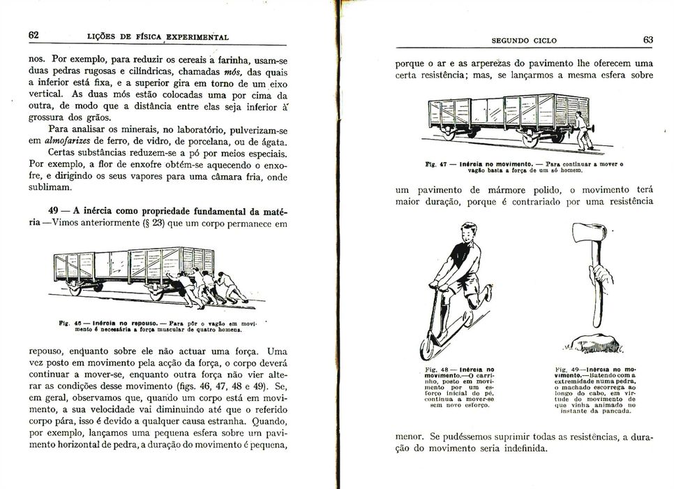 Lições de Física Experimental, Raul L. Seixas  3 Ano dos Liceus 1970