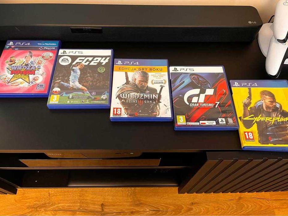 Konsola PS5 1TB + 5 Gier