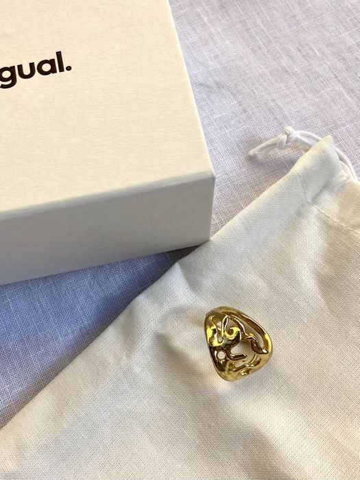 pierścionek organiczny Desigual nowy