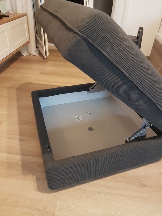 Jak nowa pufa rozkładana Ikea vallentuna