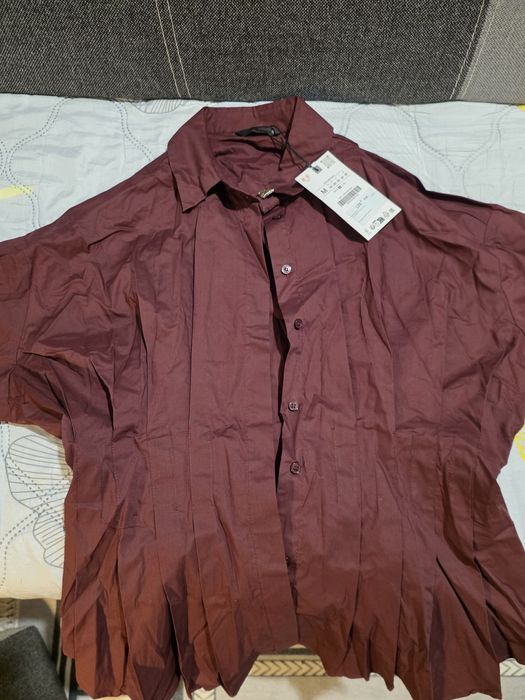 Koszula damska burgundowa rozmiar M