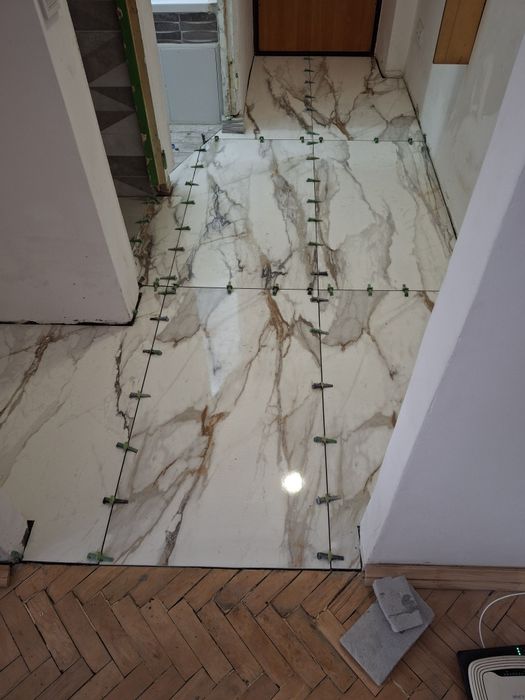 Плиточник,Ремонт,Плитка укладка керамограніт,грес,клінкер,1.20×0.60.