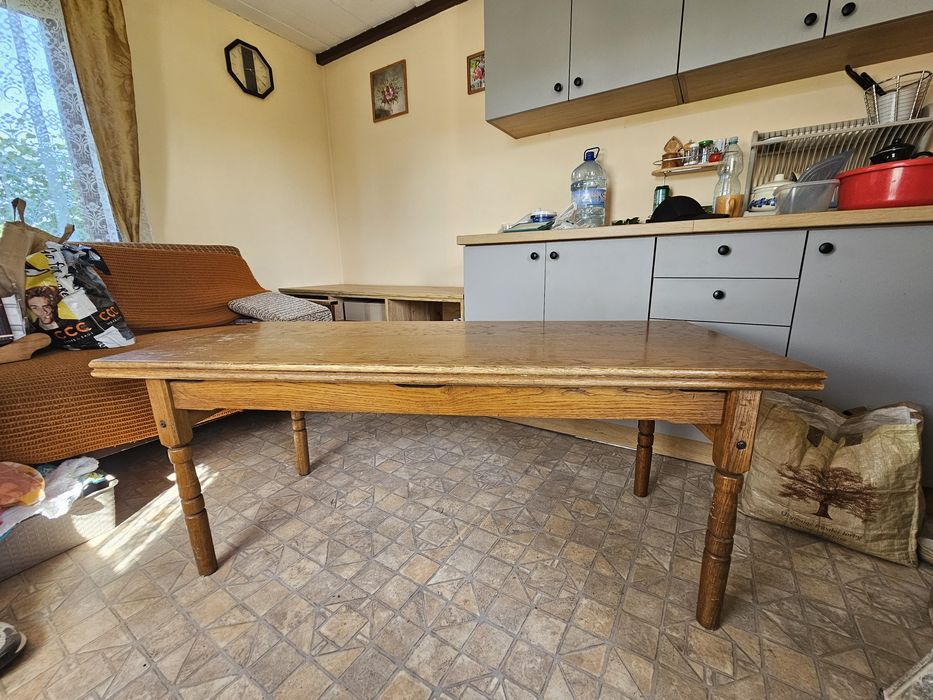 Stół/Ława rozkładana drewniana