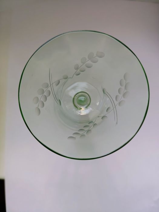 Piękny stary kieliszek Art Deco