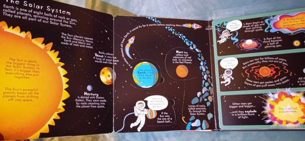 Look Inside Space Usborne