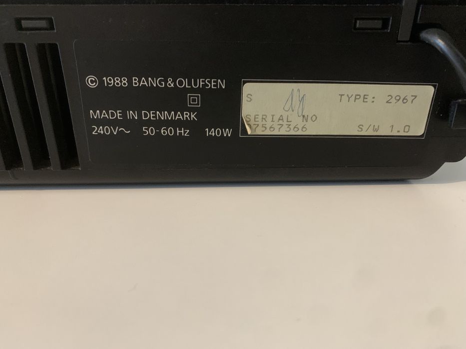 Bang & Olufsen BeoMaster 3500