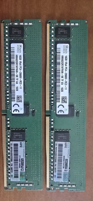 Memórias 32GB DDR4 2666 HPE Original