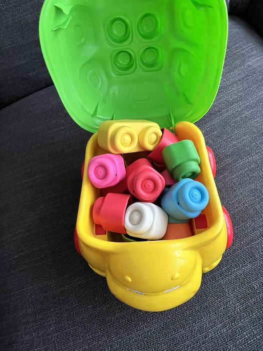 Tartaruga de blocos de borracha