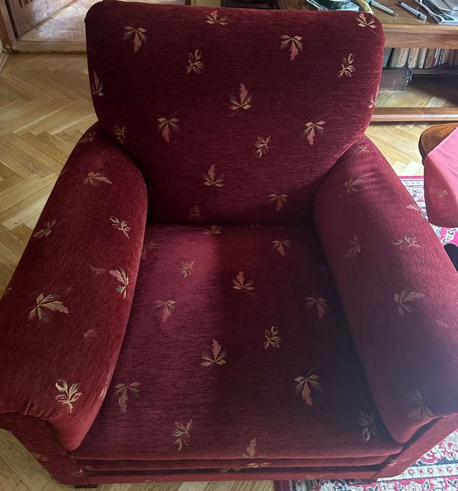 Zestaw mebli antycznych sofa kanapa fotele