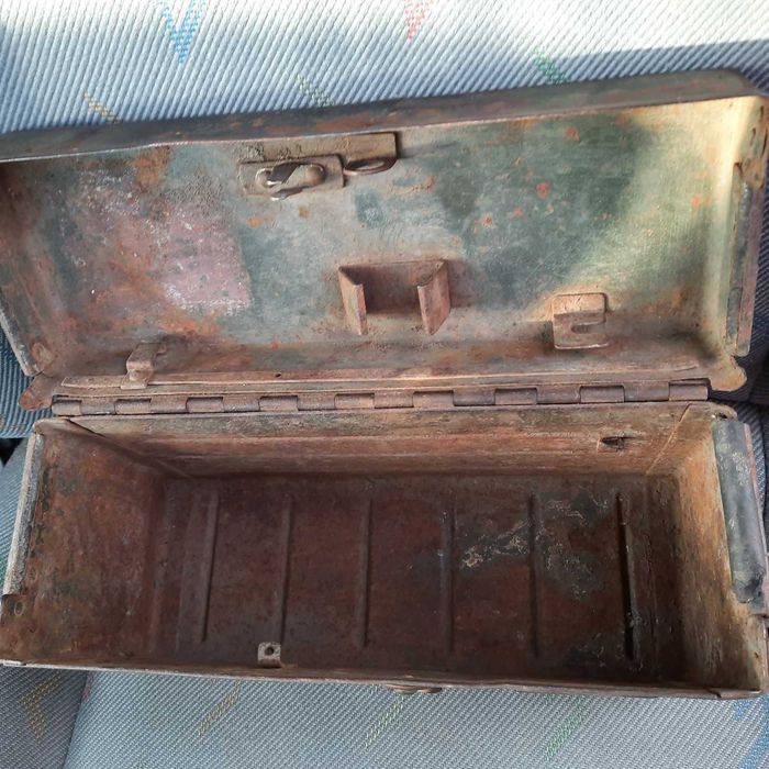 ящик военно полевого телефона ТВК-2 Портативный походный телефон метал