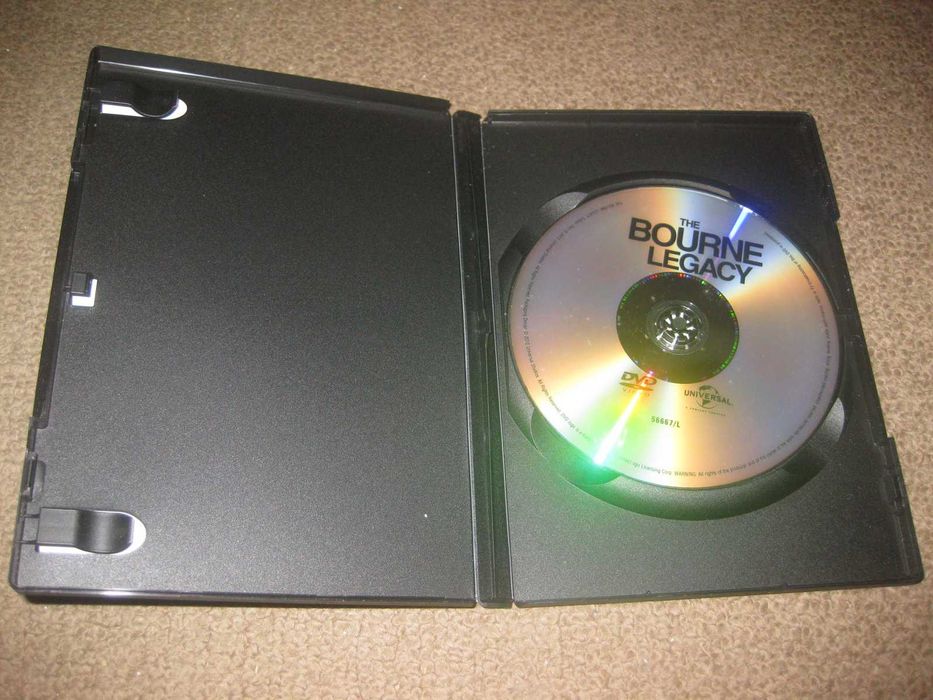 DVD "O Legado de Bourne" com Jeremy Renner