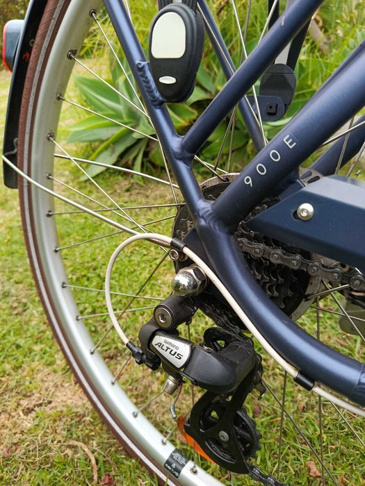 Bicicleta elétrica mulher