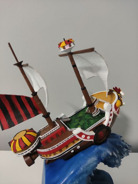 Diorama One Piece x Hokusai : Thousand Sunny on the Great Wave of Kana