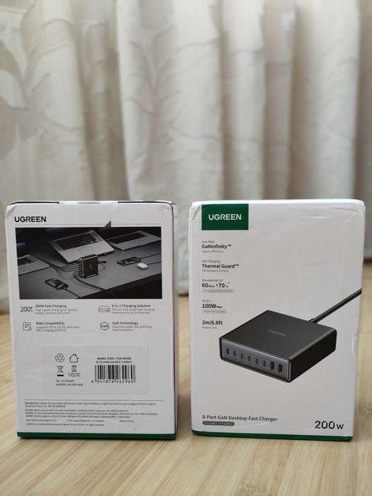 Зарядна станція від UGREEN 200 W Can. Зарядка