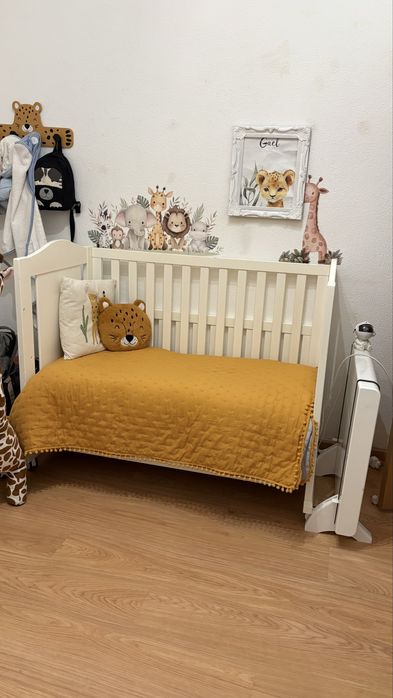 Berço de bebe com gaveta