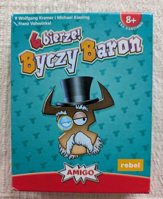 Nowe 6. bierze! Byczy Baron Gra Karciana