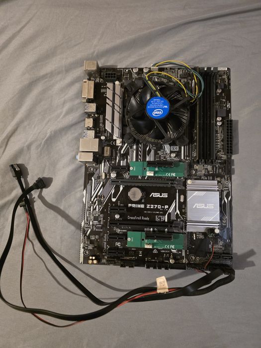 Материнка с процессором