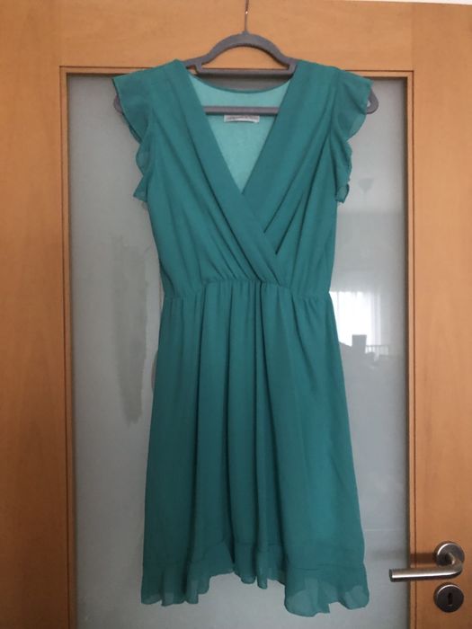 Vestido azul trespasse