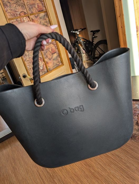 Сумка O bag оригінал | графітова (темно-сіра) | хороший стан