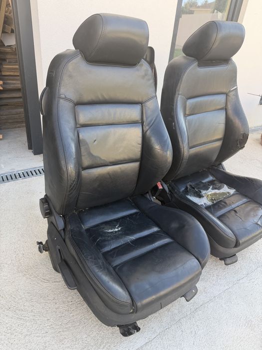 Bancos em pele recaro audi a3 8l golf iv leon 1m