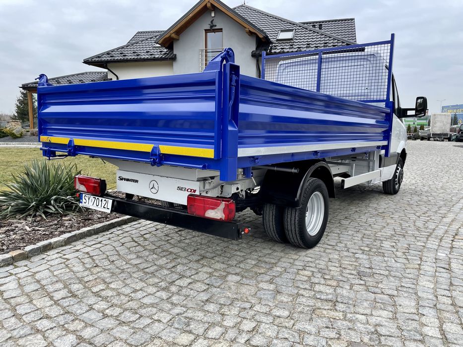 Zabudowa wywrotka Mercedes Sprinter Master Mascott FUSO Maxity Cabstar