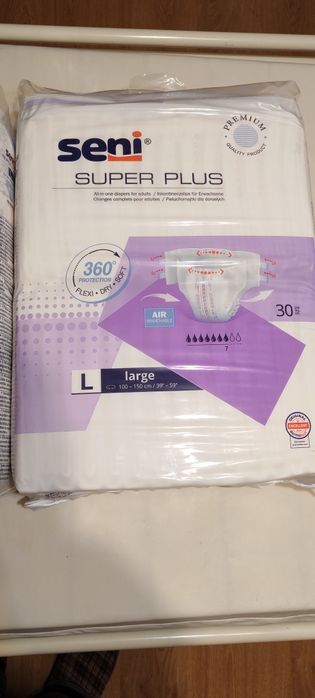 Pampersy dla dorosły (różne rodzaje)ch