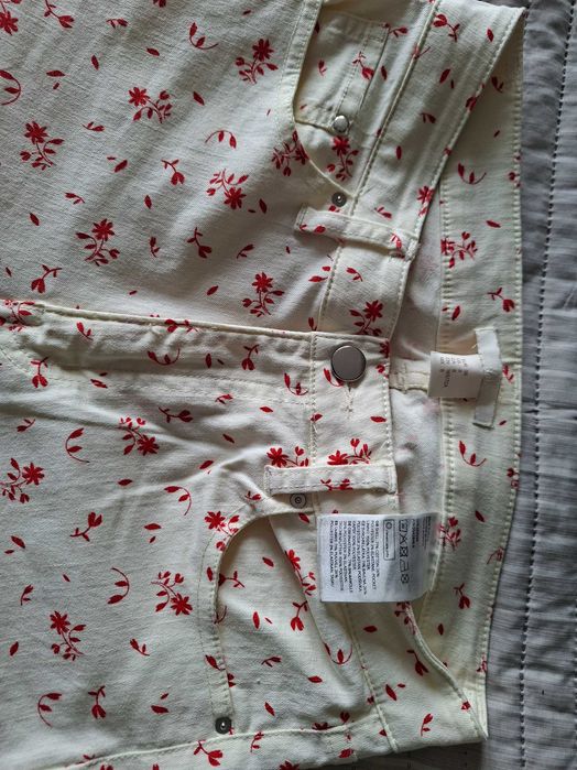 Spodnie 2 pary roz. 38 długie H&M, capri bez marki