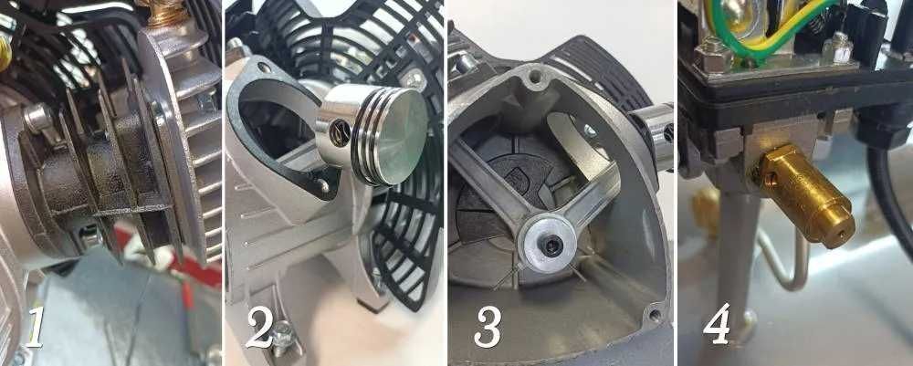 Kompresor Olejowy V2 100L sprężarka dwutłokowa kompresor dwutłokowy