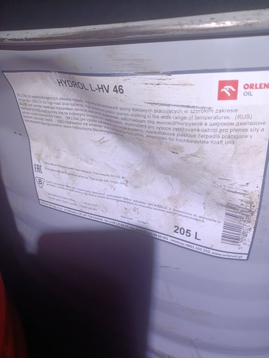 Продам гідравлічна олива ORLEN OIL  205 л