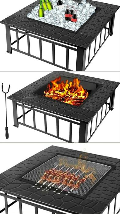 Palenisko grill 3w1