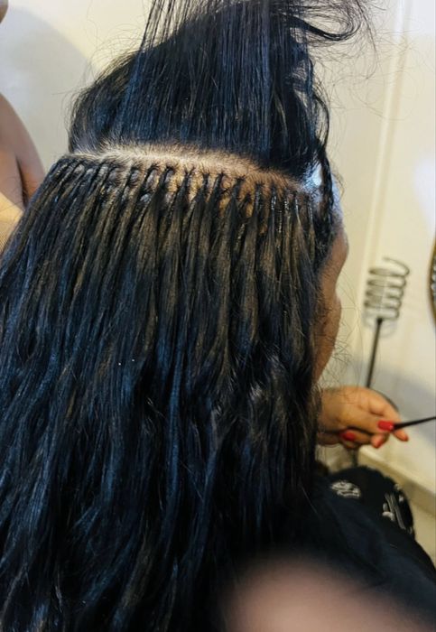 Extensões de Cabelo Humano Indiano | Nó Italiano & Queratina | Lisboa