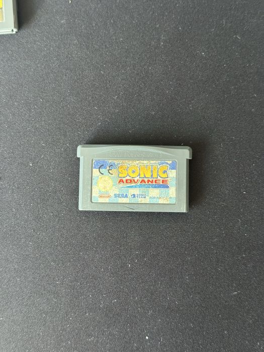 Jogos Gameboy Advance SP - Sonic Advance & Harry potter & Duel Masters