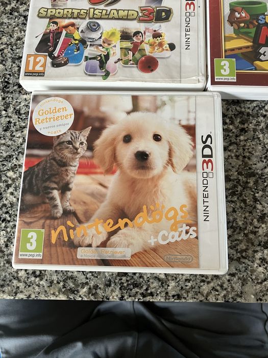 Nintendo 3ds com jogos e bolsa