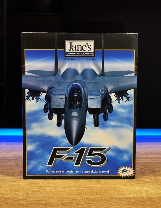 Jane's F-15 (PC PL 1998) BIG BOX polskie premierowe wydanie IPS