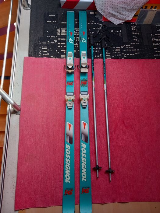 Ski Rossignol 9000 racing finish