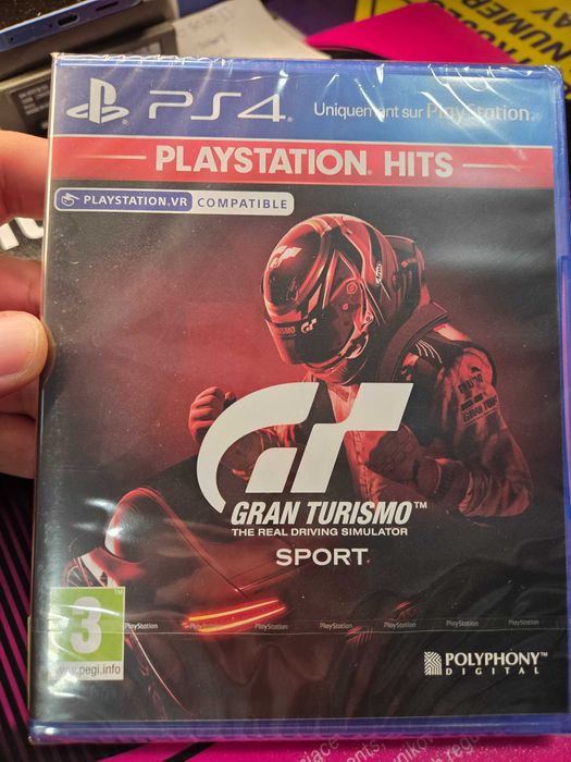 NOWA w folii Gran Turismo Sport PS4 -okazja