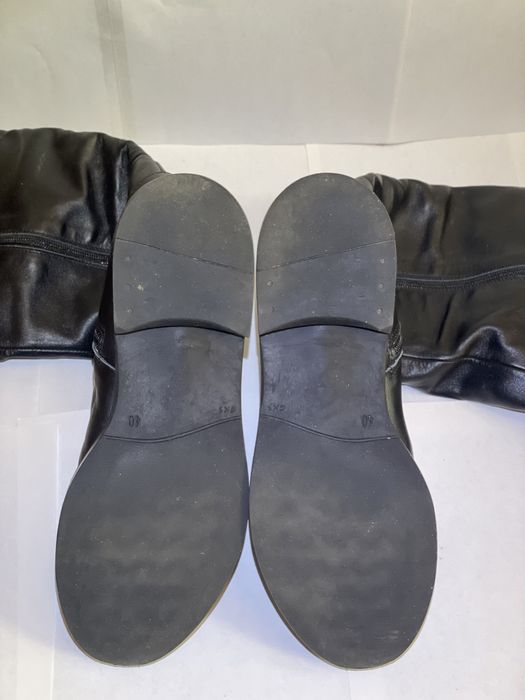 Сапоги женские зимние кожаные