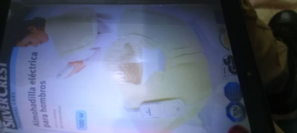 Almofada aquecida C/ comando 10eur.