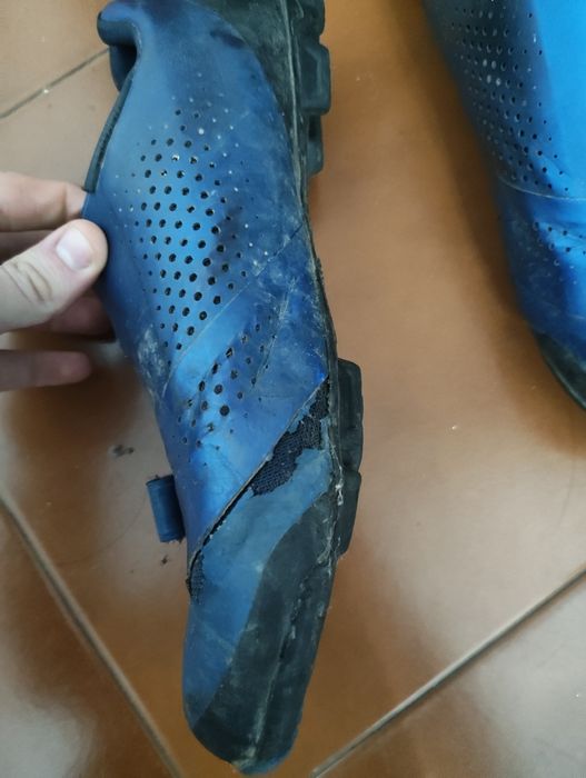 Shimano XC5 (XC501) Azul - Tam. 45 - Sola Michelin